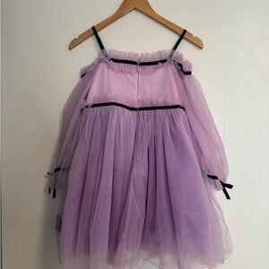 Lola + The Boys Purple Tulle Dress